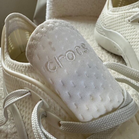 CROCS LiteRide Pacer 360 lace up sneakers | W9 | white water friendly - Picture 3 of 11